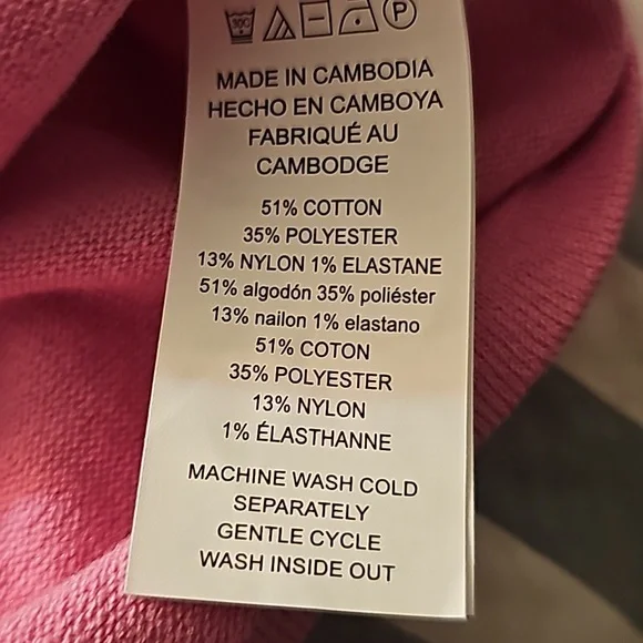 Michael Kors NWT Pink Top - Picture 6 of 7